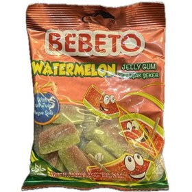 تصویر پاستیل شکری هندوانه bebbeto (ببتو) 80 گرم 