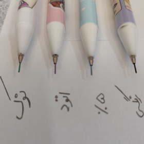 تصویر نوک اتود رنگی خرسی (مشکی نویس) 