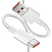 تصویر کابل شارژ شیائومی ۱۲۰ وات ۶ آمپر سوپر فست 