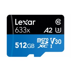 تصویر کارت حافظه لکسار LEXAR Micro SD 633X 