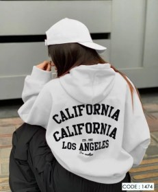 تصویر سویشرت خوش استایل و شیک کالیفرنیا 