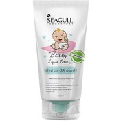 تصویر لوسیون تالک بدن کودک سی گل ا Seagull baby liquid talc Seagull baby liquid talc