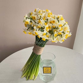 تصویر دسته گل نرگس کد 32 