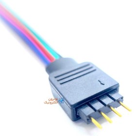 خرید و قیمت کانکتور RGB سیم دار با پین هدر | ترب