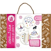 تصویر بسته آموزشی هنر گلدوزی حلزون کد1108 