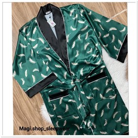 تصویر روبدوشامبر مردانه - با شلوار / XXL 