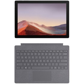تصویر تبلت مایکروسافت مدل Surface Pro 7 Plus LTE-i5 ظرفیت 128 گیگابایت و 8 گیگابایت رم به همراه کیبورد Signature Type Cover نقره ای گارانتی 18 ماهه آرتل + بیمه 18 ماهه آرتل ا تبلت 128GB WiFi,بلوتوث 8GB 12.3 نقره ای مایکروسافت مدل Surface Pro 7 Plus LTE-i5 تبلت 128GB WiFi,بلوتوث 8GB 12.3 نقره ای مایکروسافت مدل Surface Pro 7 Plus LTE-i5