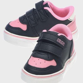 تصویر کفش ورزشی بچگانه با بند چسبی و لبه کوتاه برند klin Kids Velcro Low Top Sneakers