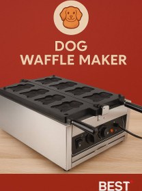 تصویر وافل‌سازDog Shaped بست 