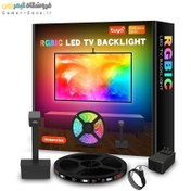 تصویر کیت همگام سازی نور پس زمینه تلویزیون مدل دوربین دار Camera TV Backlight Screen Color Sync Kit (WiFi) 