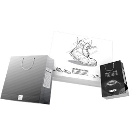 تصویر ساک دستی تک رنگ گلاسه 250 گرم سلفون 