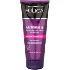 تصویر بالم تقویت کننده و براق کننده مو فولیکا Arginine B hair balm 200ml FULICA