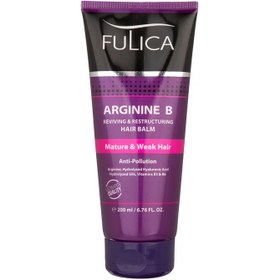 تصویر بالم تقویت کننده و براق کننده مو فولیکا Arginine B hair balm 200ml FULICA