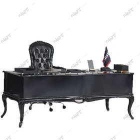 تصویر میز مدیریت کلاسیک لوکس 