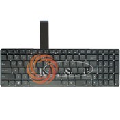 تصویر کیبرد لپ تاپ ایسوس K55 مشکی Keyboard Laptop Asus K55