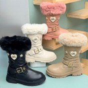 تصویر بوت بچگانه طرح شکوفه کد 4073001 