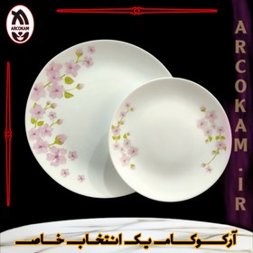 تصویر سرویس غذاخوری 25 پارچه آرکوپال (۶ نفره) اما بنفش iropal 25 Pcs