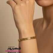 تصویر بنگل النگو زنانه ساده مارک ژوپینگ 