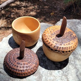 تصویر قندون چوبی وینتیج SWD34 