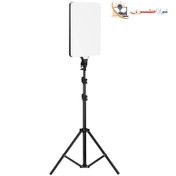 تصویر نور ثابت ال ای دی مدل RL-19 به همراه سه پایه Fixed LED light model RL-19 with tripod