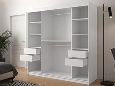 تصویر کمد کلوزت جالباس و کشو 4عددی قابل حمل 