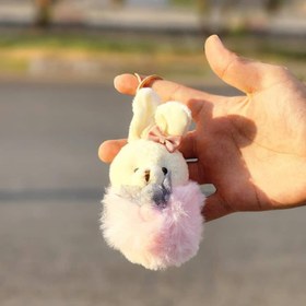 تصویر آویز عروسکی گرد 