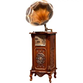 تصویر گرامافون مبله آنتیک مدل ۲۵۲۵ فول Gramophone antique 2525 full