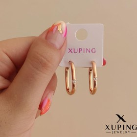 تصویر گوشواره مینیمال ژوپینگ 