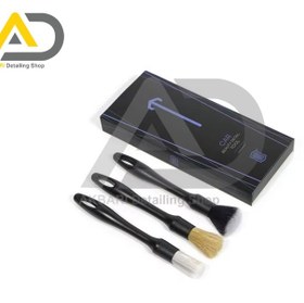 تصویر کیت سه عددی قلم دیتیلینگ سورین بو مدل Surainbow Interior Exterior Seam Detail Brush Set 3pcs t733 