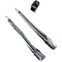 تصویر گیره تقسیم مو فلزی سایز بزرگ 