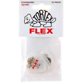 تصویر پیک گیتار DUNLOP TORTEX FLEX STANDARD PICK .50mm 