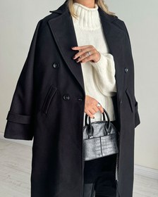 تصویر پالتو Snowy (مشکی) 