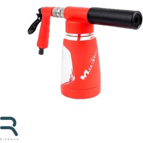 تصویر دستگاه گان کف پاش شیلنگ آبی مکس شاین مستر مدل Maxshine Snow Master Foam Gun V2 