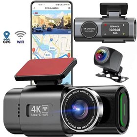 تصویر دوربین ثبت وقایع خودرو ultra 4k Discovery car dash cam