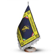 تصویر پرچم مخمل رو میزی تشریفات کد 03705 