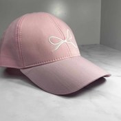 تصویر کلاه طرح پاپیون کد 1030 - صورتی روشن 