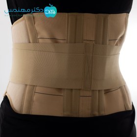 تصویر کمربند پد دار لمبو ساکرال سماطب سایز ا ا Sama-teb Lembo Sacral padded belt size xl code 4025 Sama-teb Lembo Sacral padded belt size xl code 4025