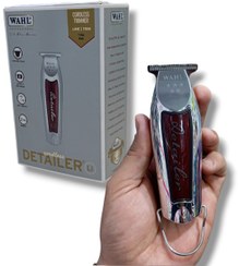 تصویر خط زن و صفر زن سر صورت وال پنج ستاره شارژی و مستقیم برق دارای تیغ T برند: وال WAHL WAHL92257-1401