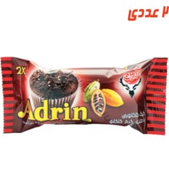 تصویر کیک خیس شکلاتی دوقلو 65 گرم آدرین 