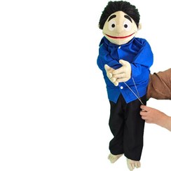 تصویر عروسک دستی نمایشی پسر خوش تیبپ3 