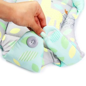 تصویر قنداق سوئیسی BROOKS JUNGLE رز برن Rose Born Brooks Jungle Swaddle Swiss