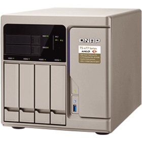 تصویر مشخصات ، قیمت و خرید ذخیره ساز تحت شبکه کیونپ مدل TS-677 8GB ا QNAP TS-677-1600-8GB NAS QNAP TS-677-1600-8GB NAS
