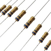 تصویر مقاومت کربنی 1 وات (بسته 10 عددی) - 6.8 اهم RESISTOR 1W