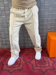 تصویر شلوار مردانه بگ جین زارا مدل 100 رنگ شیری 