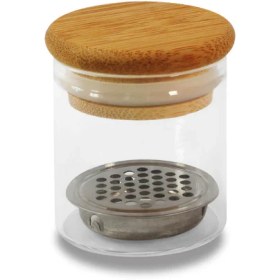 تصویر ظرف قلم شور شیشه ای 