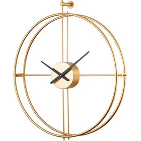 تصویر ساعت دیواری فلزی لوتوس B LOTUS - Metal Wall Clock Code M-18029