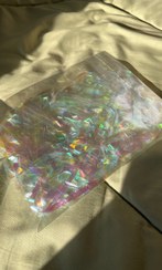 تصویر پوشال براق سیزری هولوگرامی 