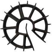 تصویر اسپیسر پلاستیکی گرد 30 میلی متر دهانه بزرگ 