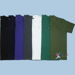 تصویر تیشرت یقه هفت7 POLO سایزبزرگ ( 624 ) 