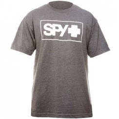 تصویر مشخصات،قیمت و خرید تیشرت مدل Spy - Boxed T-Shirt / Charcoal White 